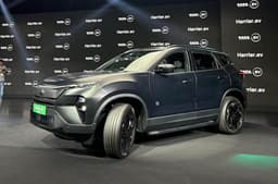 Tata Harrier EV Stealth Edition in Studio 